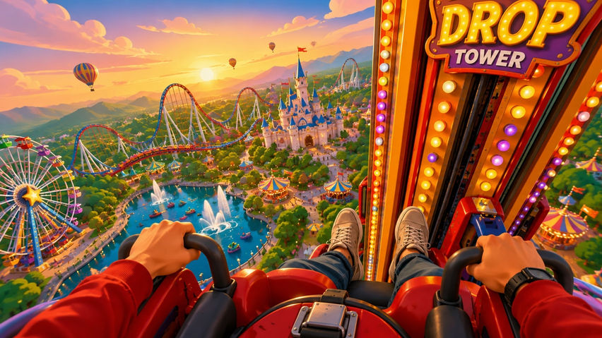 Toon Thrill Park VR