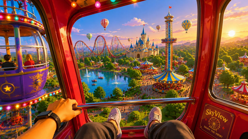 Toon Thrill Park VR