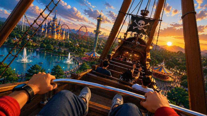 Toon Thrill Park VR