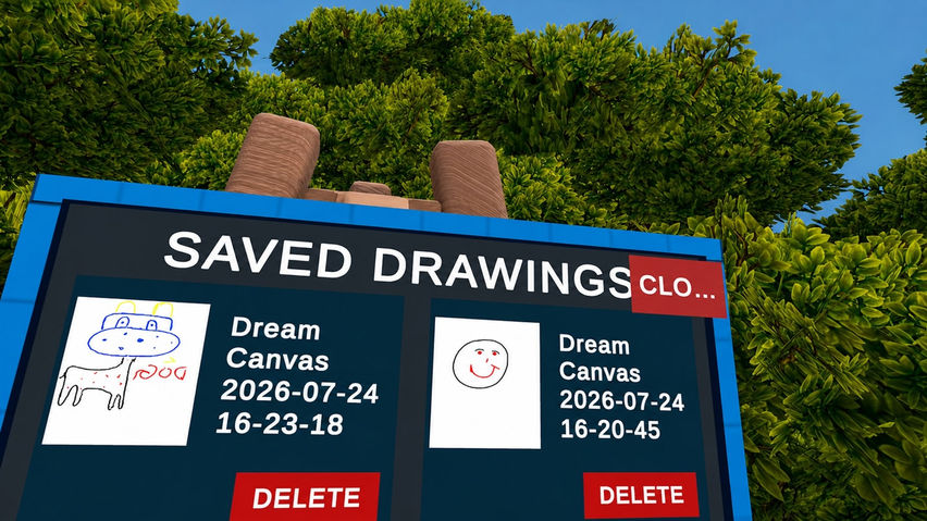 Dream Canvas VR: Drawing Studio