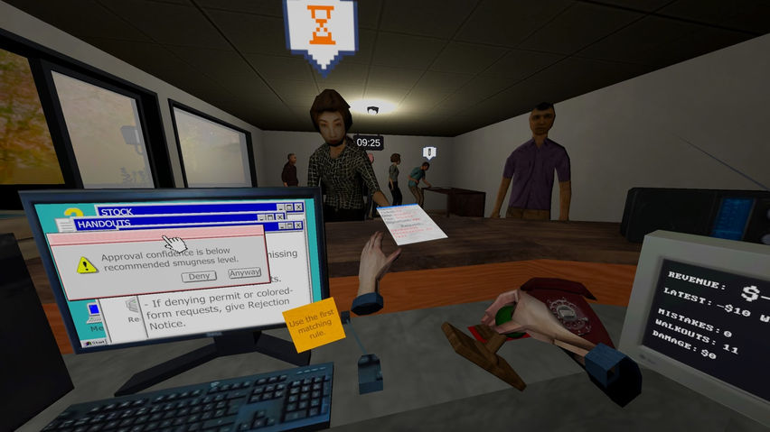 Stamp or Deny: Desk Clerk Simulator