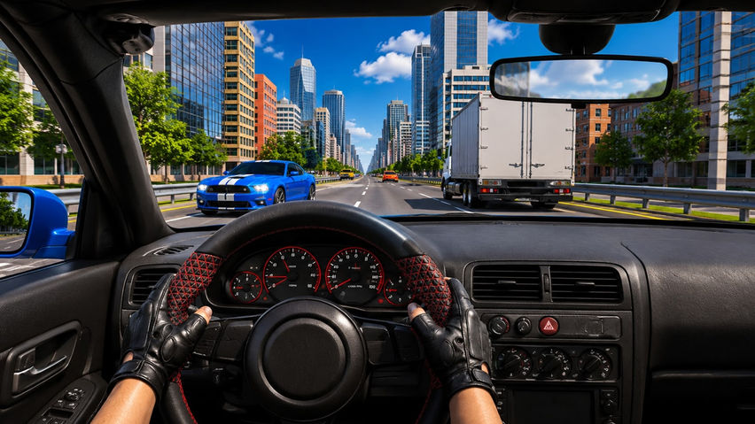 Downtown Racing: Drive Simulator