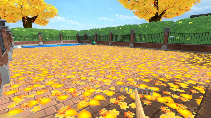 Leaf Sweeper VR: Cozy Cleanup