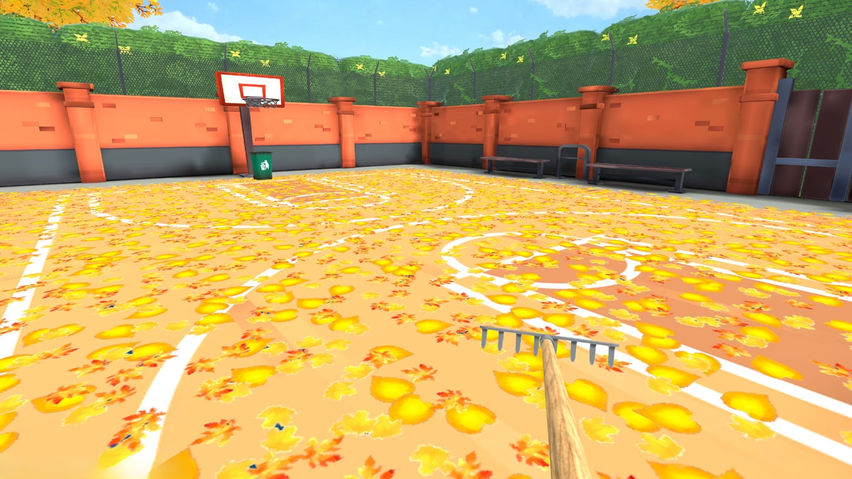 Leaf Sweeper VR: Cozy Cleanup