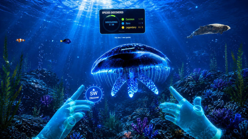 Deep Ocean Dive: Underwater Adventure