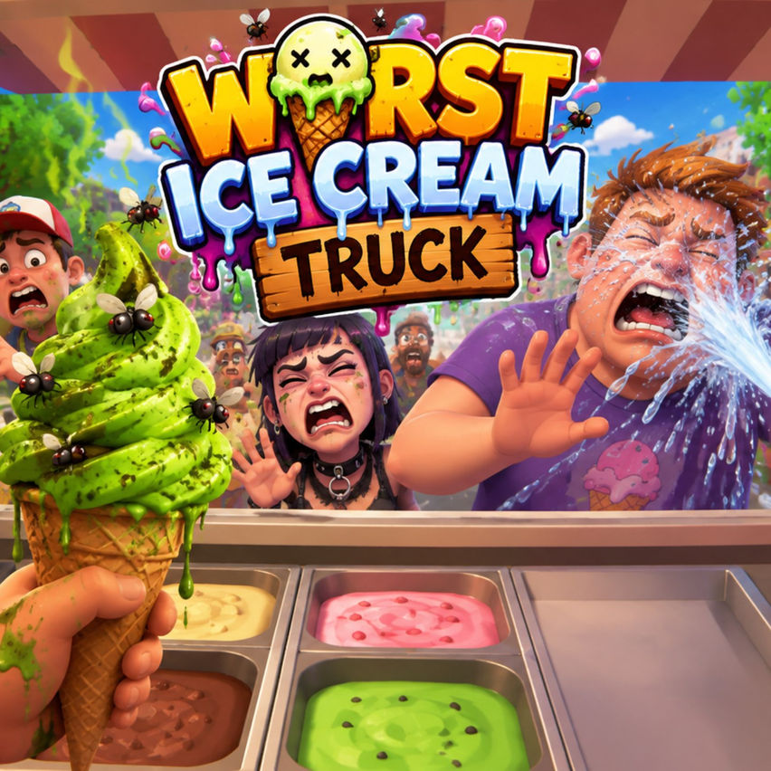 Worst Ice Cream Truck VR: Physics Comedy