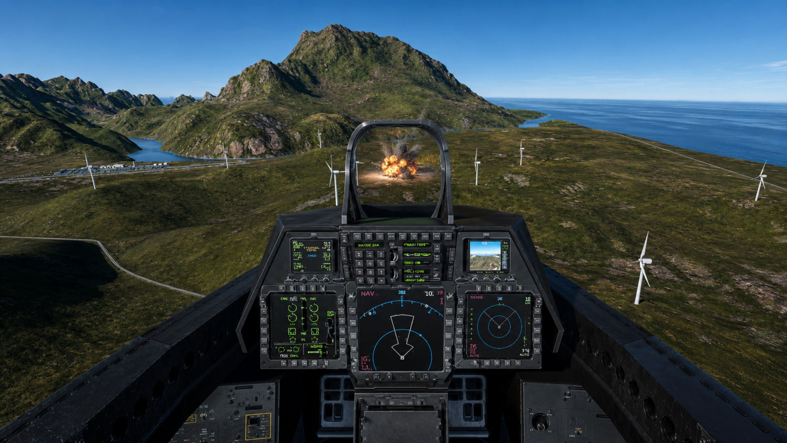 Jet Fighter - Warplane Flight Combat