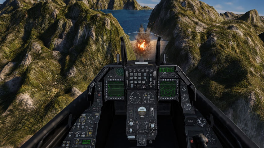 Jet Fighter - Warplane Flight Combat