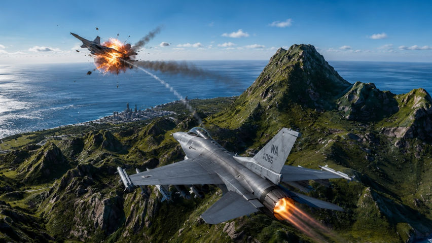 Jet Fighter - Warplane Flight Combat