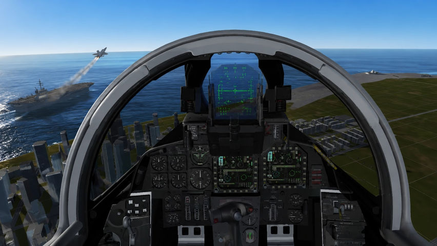 Jet Fighter - Warplane Flight Combat