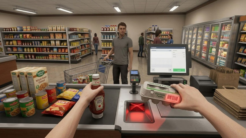 Supermarket Sim