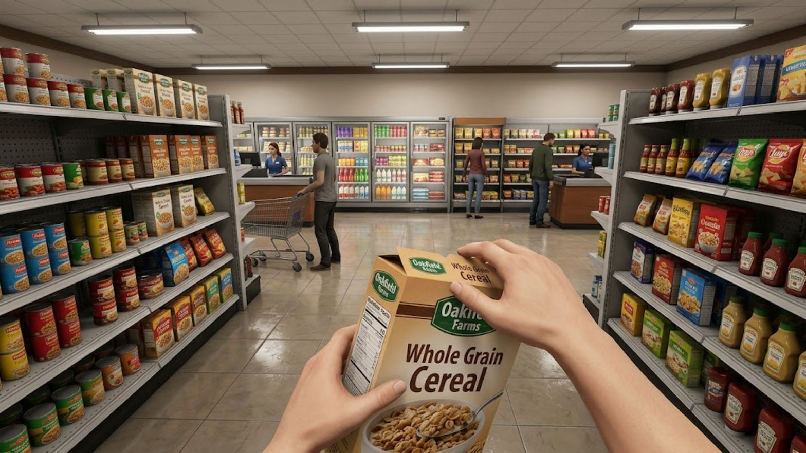 Supermarket Sim