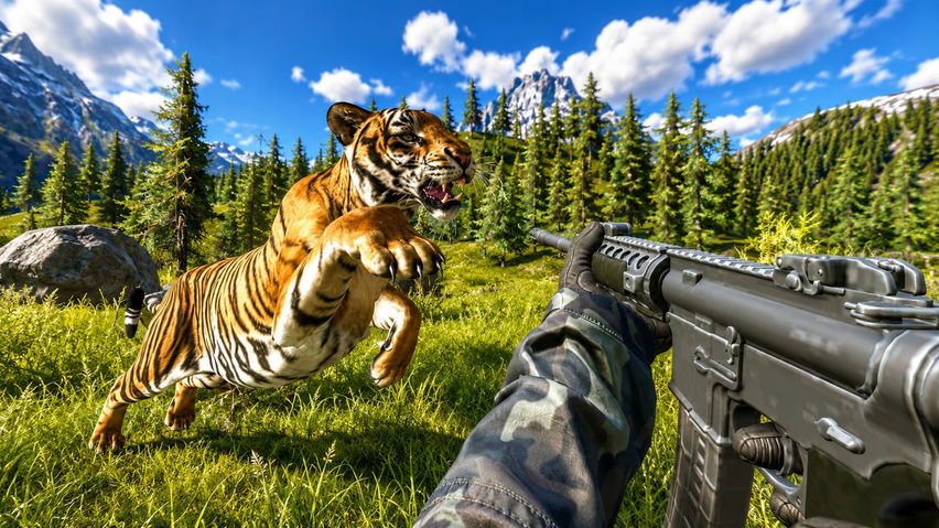 Jungle Echo: Wild Animal Hunter