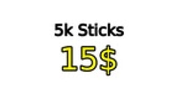 5000 Sticks