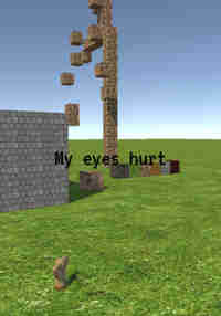 My eyes hurt