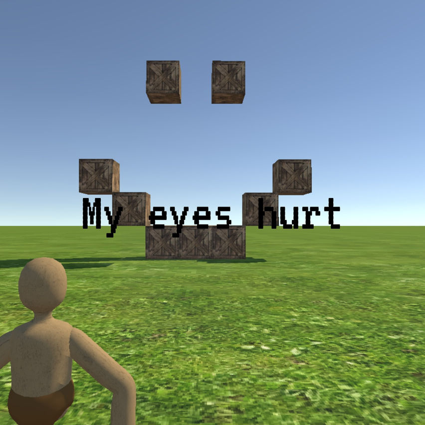 My eyes hurt