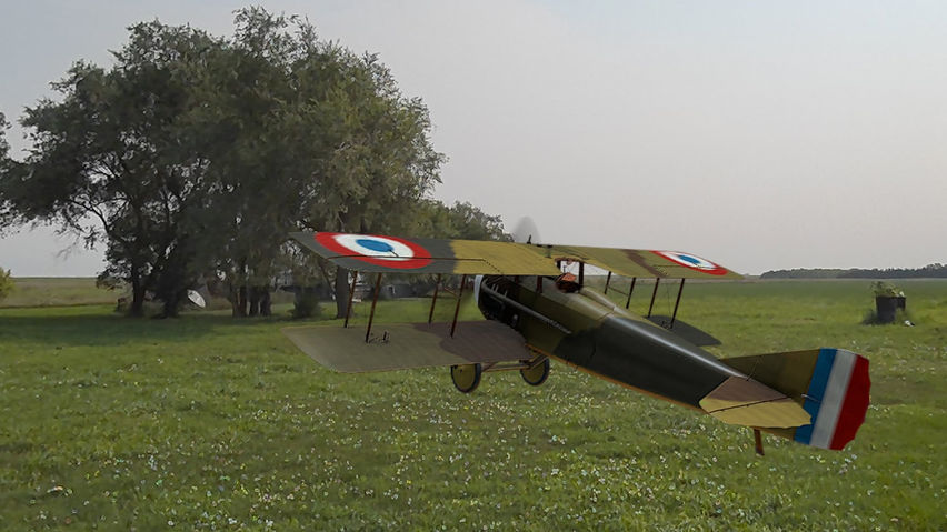 AR Dogfight: SPADs & Fokkers