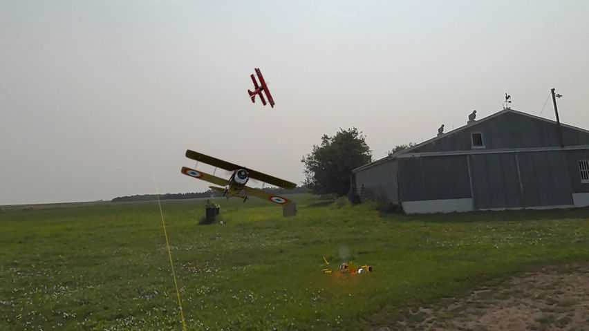 AR Dogfight: SPADs & Fokkers