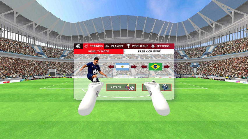 VR Football Soccer Simulator Pro