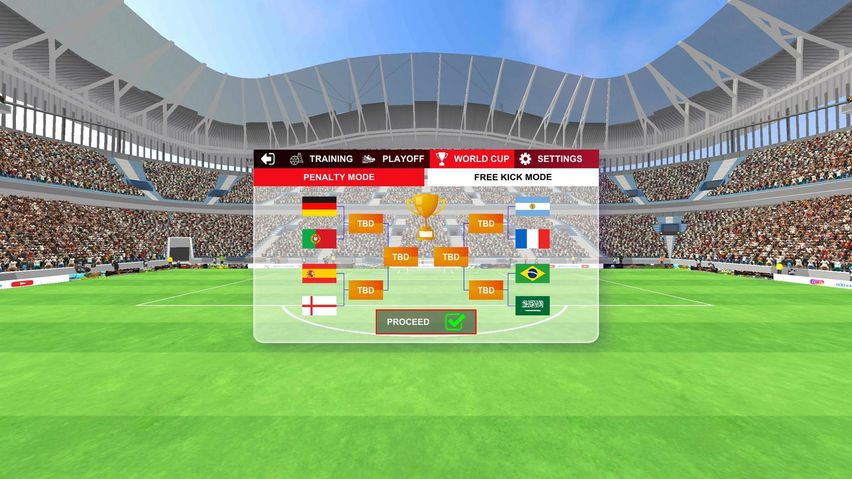 VR Football Soccer Simulator Pro
