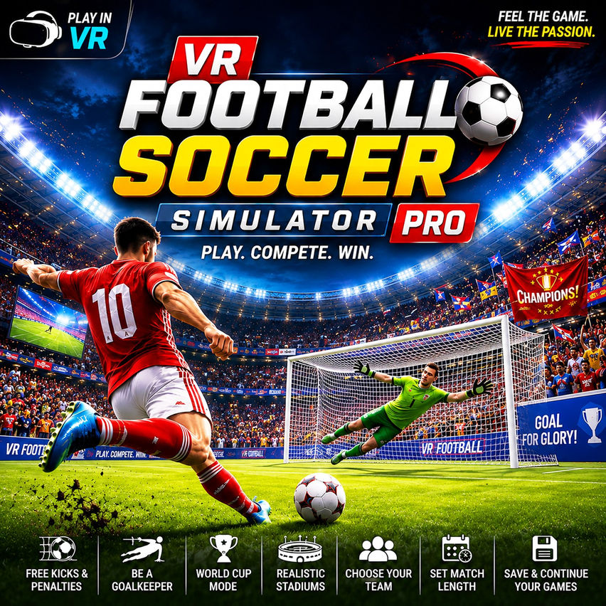 VR Football Soccer Simulator Pro