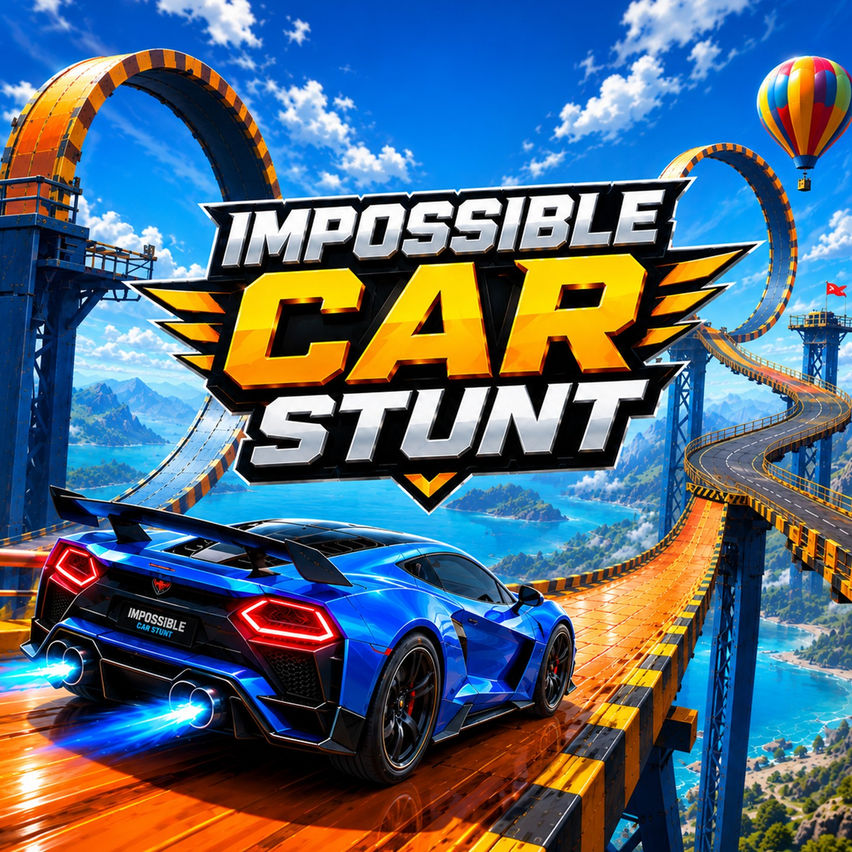 Impossible Car Stunt: Driving Simulator