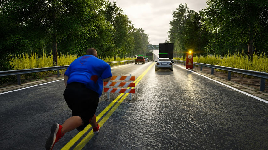 City Traffic Run: Parkour Escape