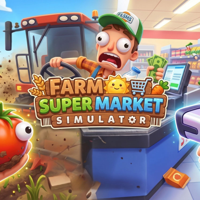Farm n SuperMarket  Simulation VR