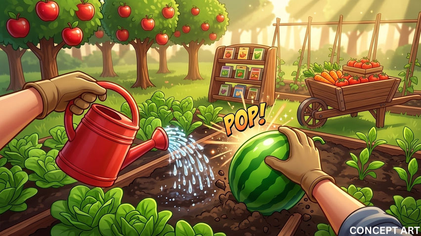 Farm n SuperMarket  Simulation VR