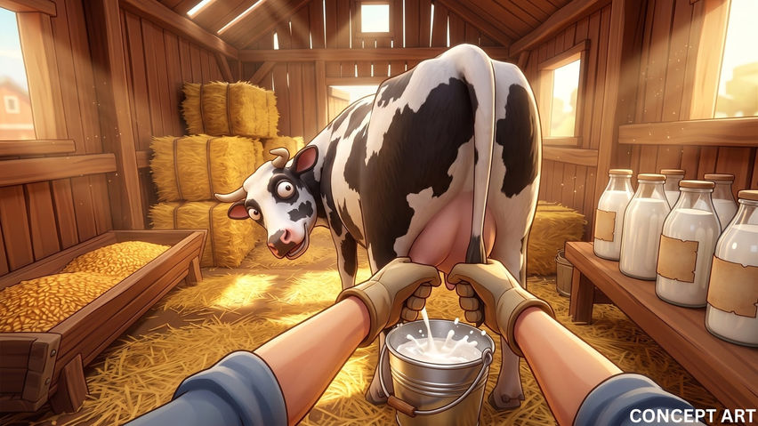 Farm n SuperMarket  Simulation VR