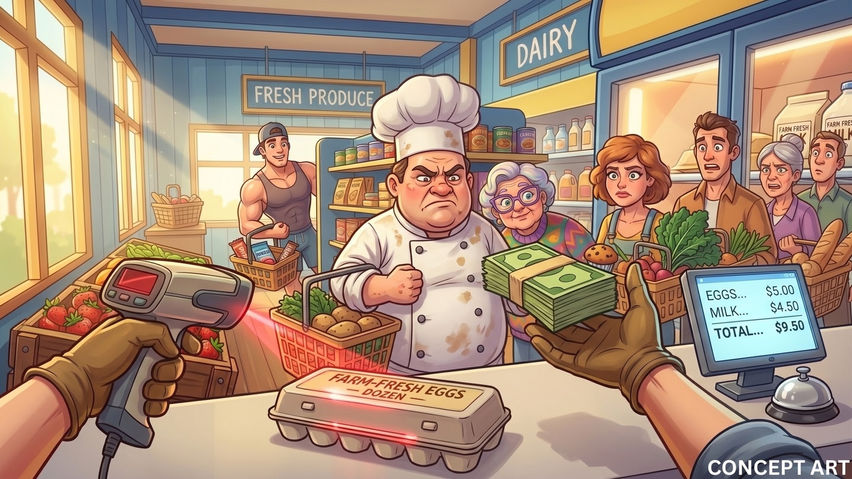 Farm n SuperMarket  Simulation VR
