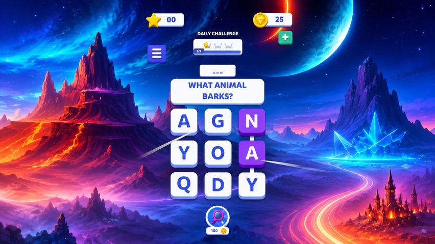 Puzzling Quest - VR Wordscapes
