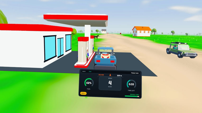 Dispatch Dash: Open Road Delivery