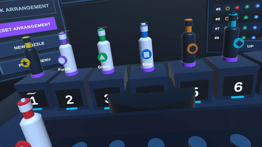 Color Vault VR: Hidden Bottles
