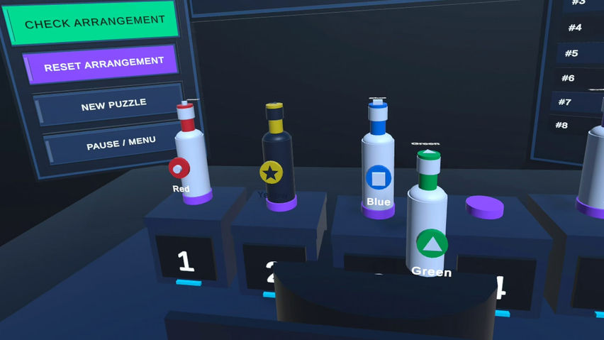 Color Vault VR: Hidden Bottles