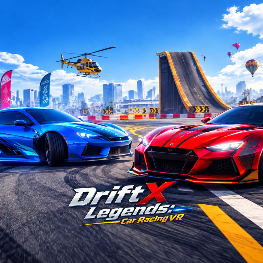 DriftX Legends: Car Racing VR