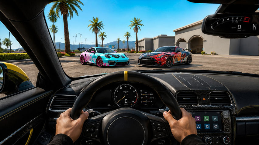 Turbo Horizon: Car Racing VR