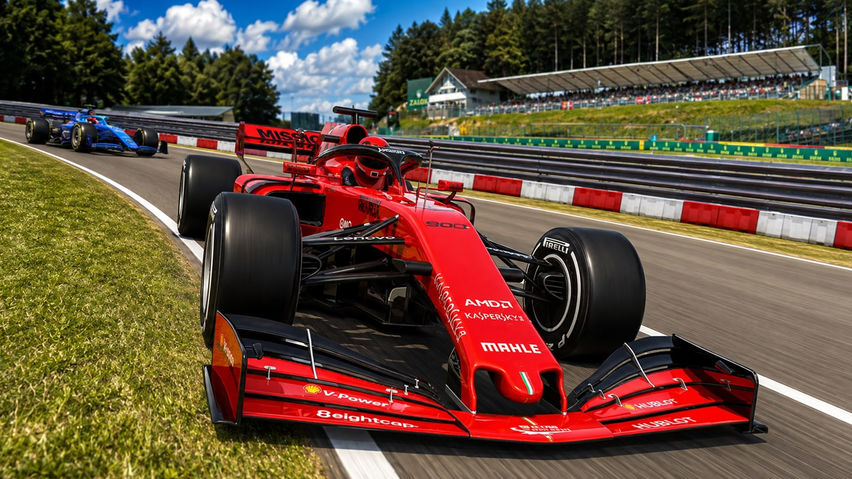Formula Car Racing Game
