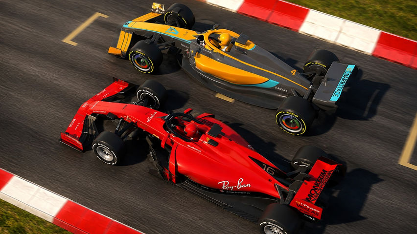 Formula Car Racing Game