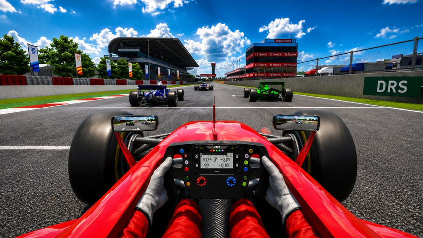 Formula Car Racing Game