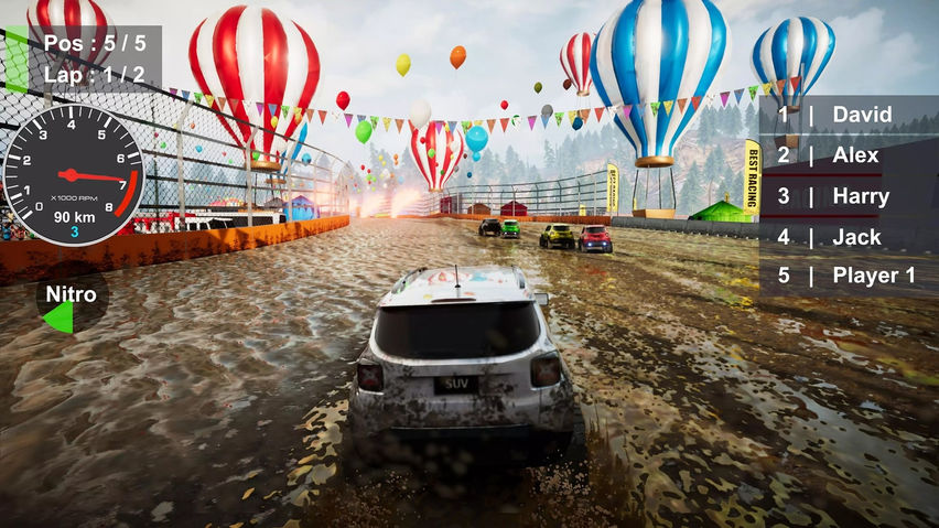 Mud Max Runner - VR Jeep Racing Game