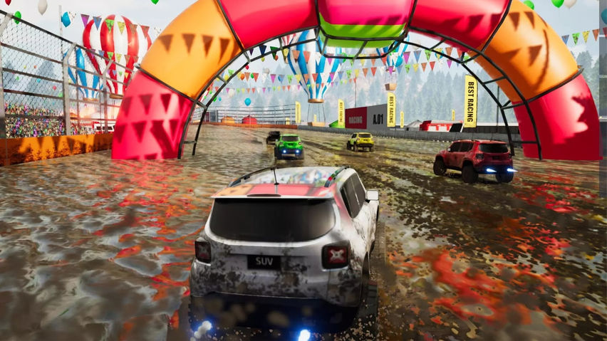 Mud Max Runner - VR Jeep Racing Game