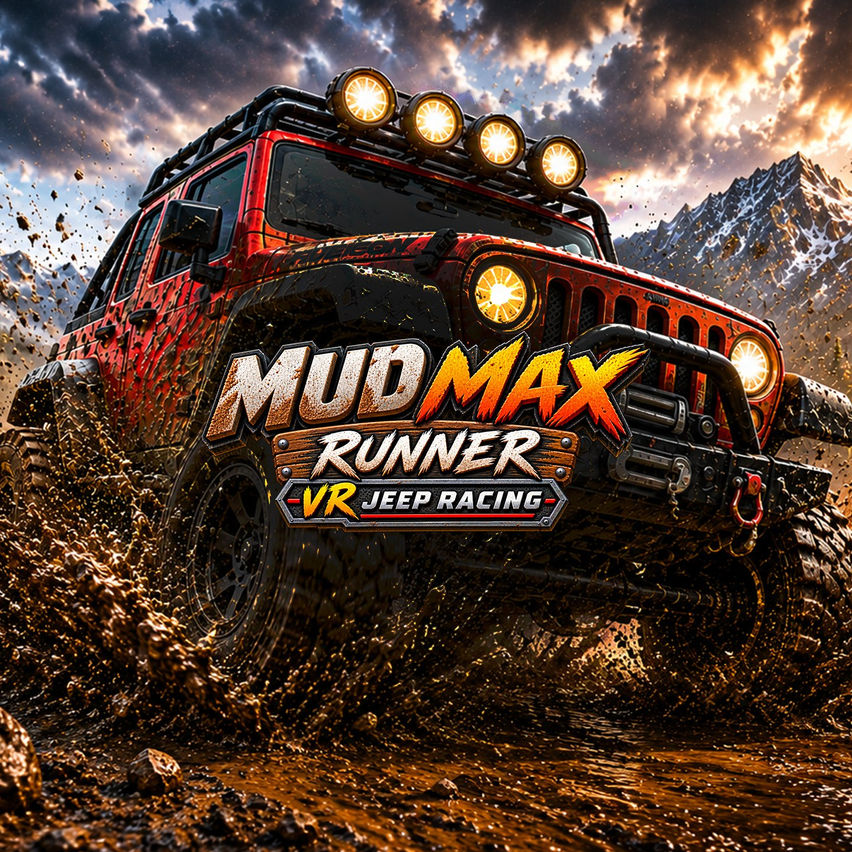 Mud Max Runner - VR Jeep Racing Game