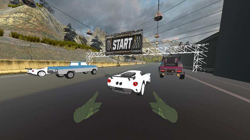 Crazy Car Racing VR
