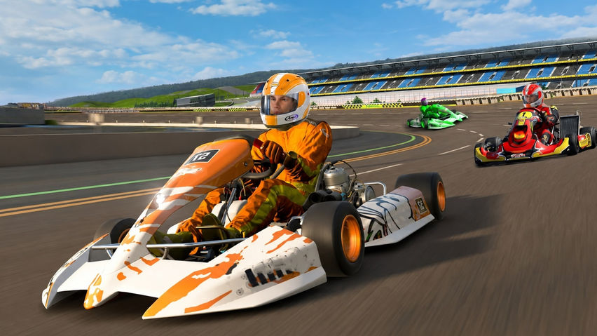 Kart Rush Racing Game