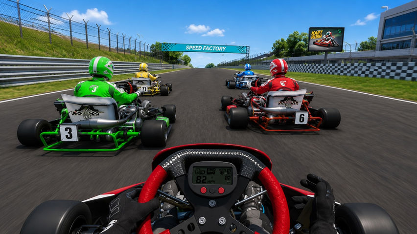 Kart Rush Racing Game