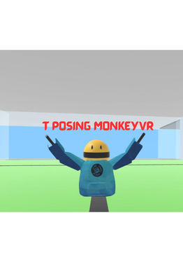 T Posing Monkey