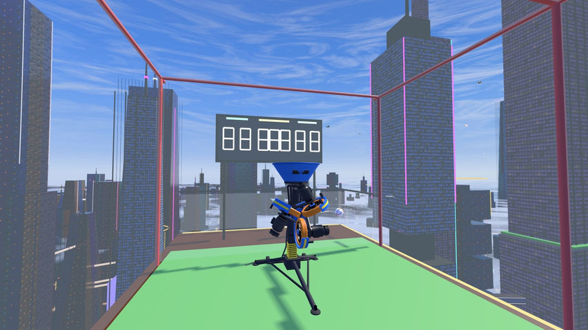 Sky Baseball Batting Cage
