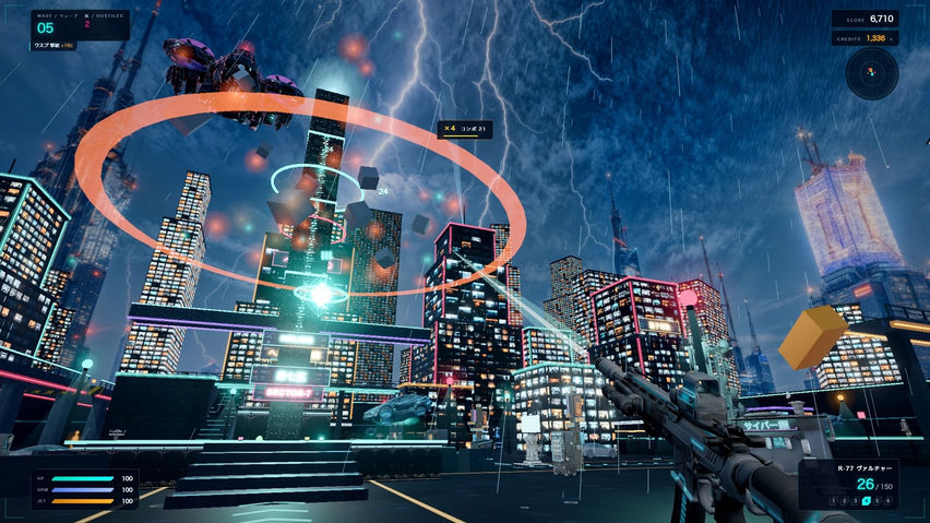 NEON SIEGE ネオン防衛戦