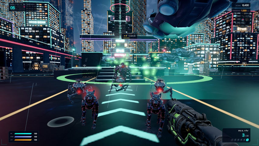 NEON SIEGE ネオン防衛戦
